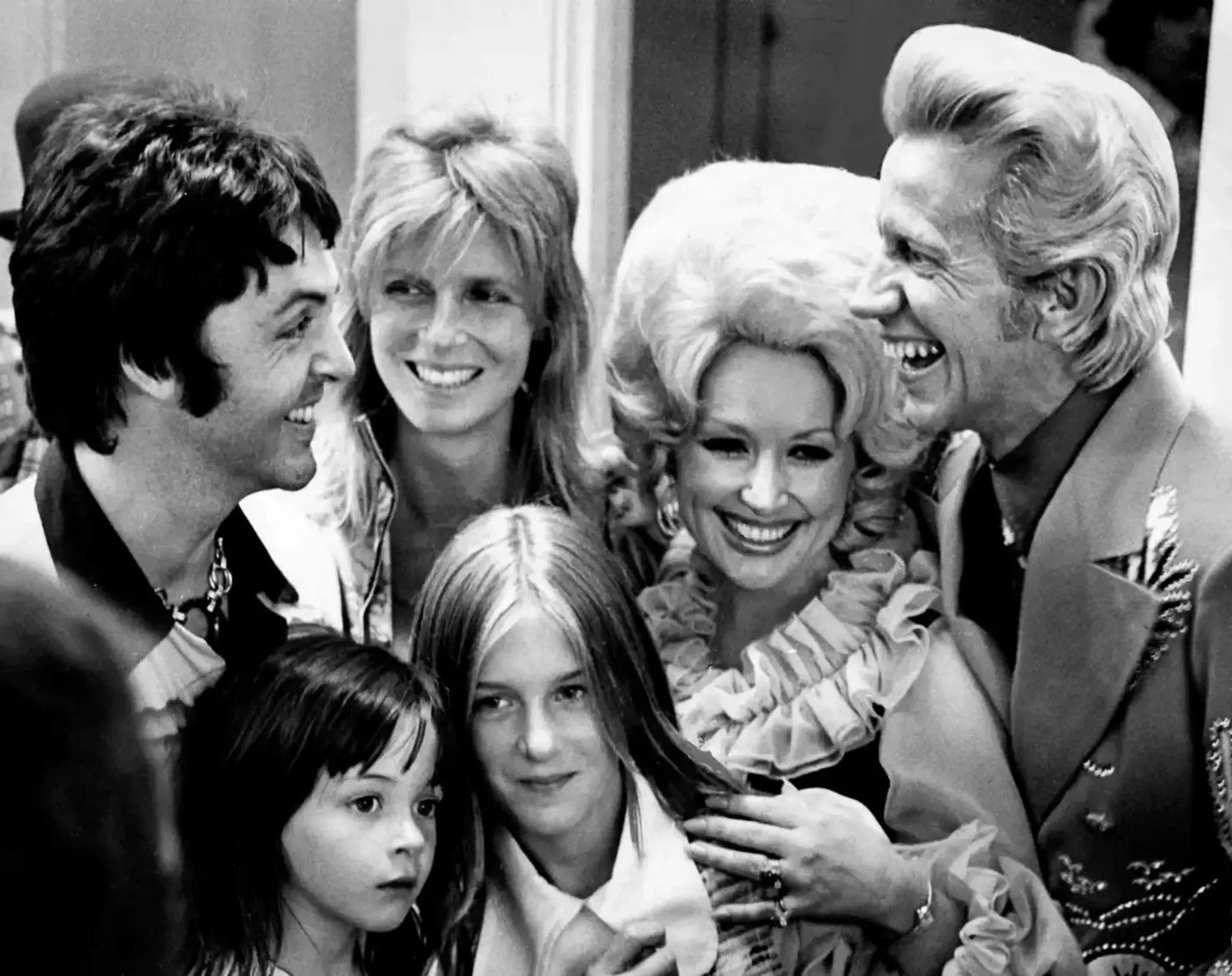 Paul, Mary, Linda, Heather, Dolly, and Porter in Nashville
